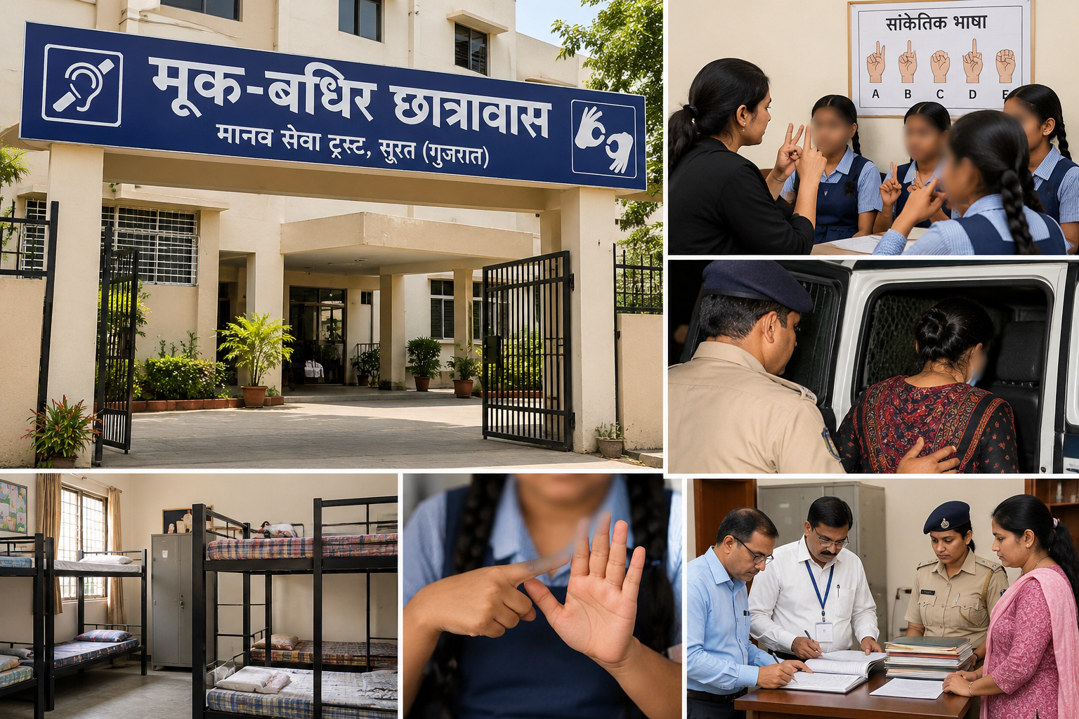 मूक-बधिर छात्राओं से मारपीट और वॉर्डन पर गंभीर आरोप, गुजरात के छात्रावास में जांच शुरू
