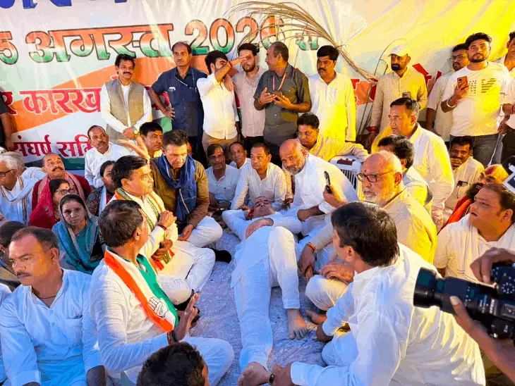 विधायक पंकज उपाध्याय ने स्थगित किया मुरैना बंद:7 दिनों से अनशनरत विधायक को राहुल गांधी ने किया वीडियो कॉल; सरकार ने जारी की EOI