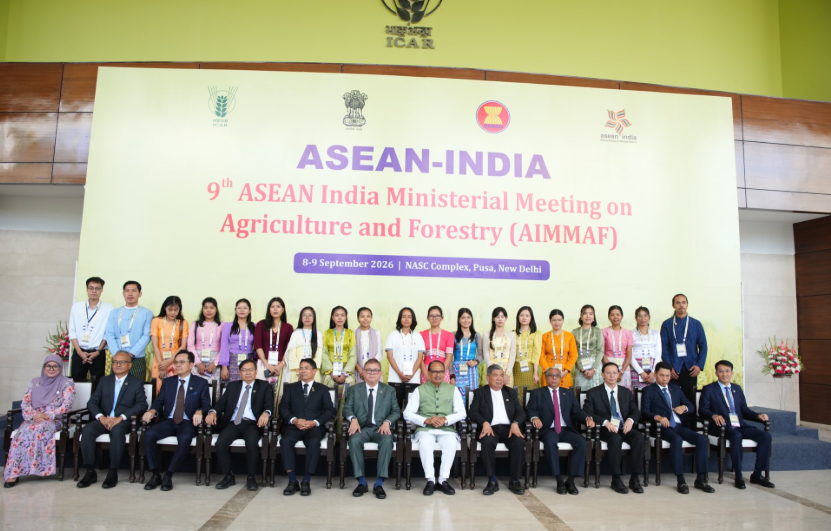 भारत-ASEAN कृषि सहयोग को नई दिशा देने पर जोर, दिल्ली में 9वीं मंत्रीस्तरीय बैठक